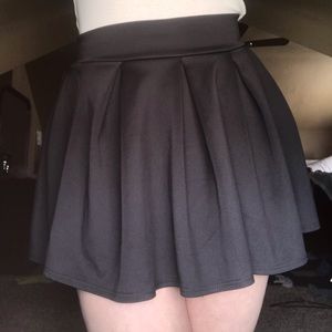 Black Skater Skirt